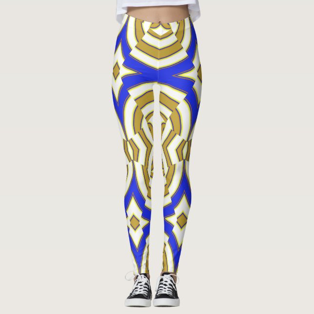 Leggings Un clásico multicolor vibrante "Ratti_Creative_Art (Anverso)