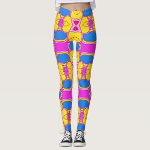 Leggings Un clásico vibrante multicolor "Ratti_Creative_Art