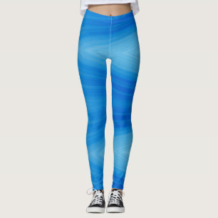Leggings Un color azul vibrante "Ratti_Creative_Arts"