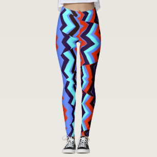 Leggings Un colorido patrón zigzag "Ratti_Creative_Arts" Le