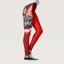 Leggings Un elfo personalizado alegre