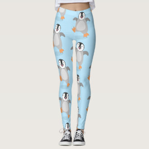 Leggings Un emperador alegre, un personalizado de polluelos