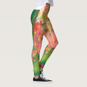 Leggings un espejo y algunas plantas