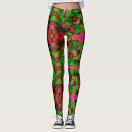 Leggings Un estudio en rosa y verde
