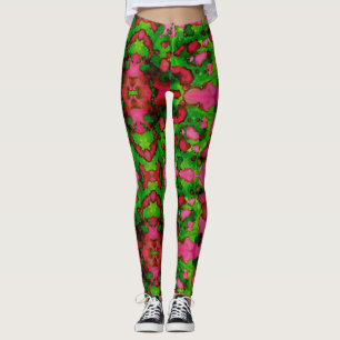 Leggings Un estudio en rosa y verde