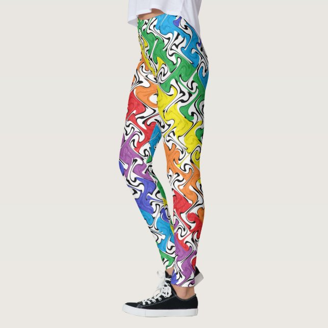 Leggings Un extracto colorido (Izquierda)