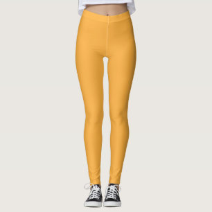 Leggings un fondo amarillo con