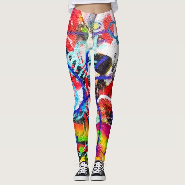 Leggings Un graffiti loco (Anverso)