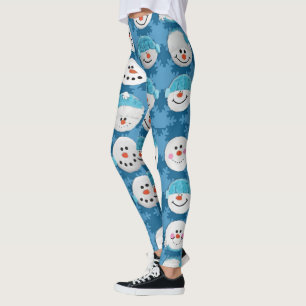 Leggings Un hombre de nieve barato