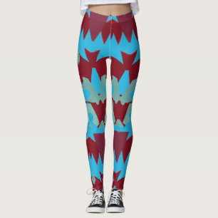Leggings Un moderno multicolor "Ratti_Creative_Arts" impeca