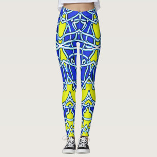 Leggings Un moderno multicolor "Ratti_Creative_Arts" impeca