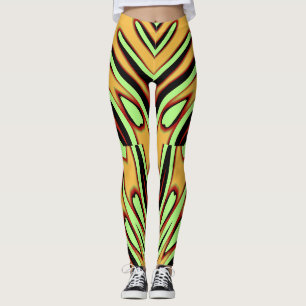 Leggings Un moderno multicolor "Ratti_Creative_Arts" impeca