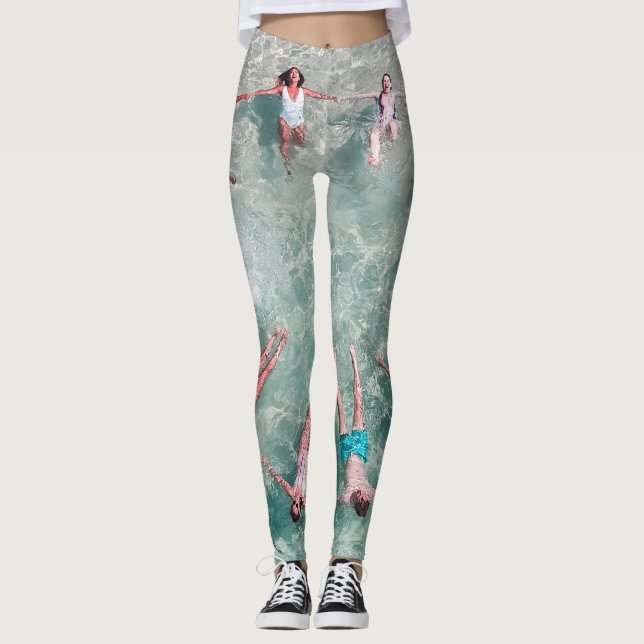 Leggings "Un momento gracioso en el mar" (Anverso)