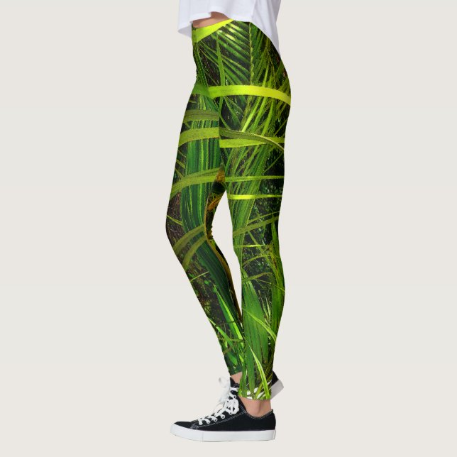 Leggings Un nuevo forro de palma (Izquierda)
