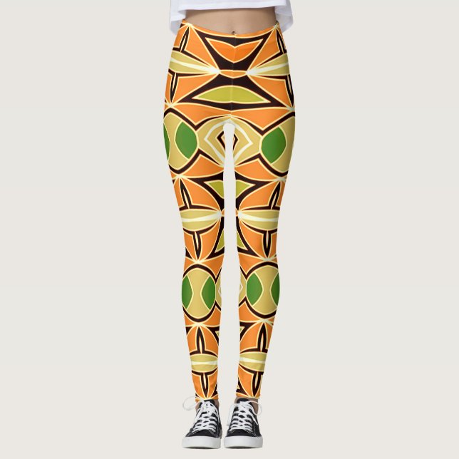 Leggings Un pintoresco "Ratti_Creative_Arts" (Anverso)