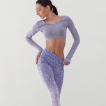 Leggings Un Purpurina morado moderno ofrece un regalo<br><div class="desc">Un Purpurina morado moderno ofrece un regalo</div>