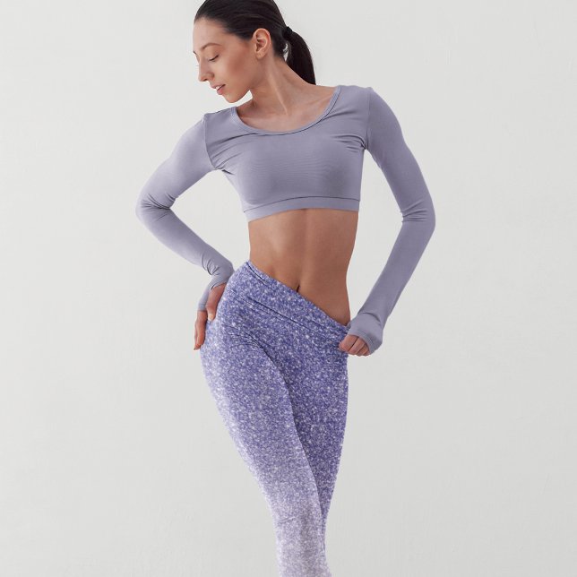 Leggings Un Purpurina morado moderno ofrece un regalo (Subido por el creador)