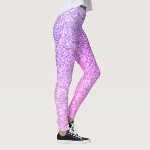 Leggings Un Purpurina rosado moderno ofrece un regalo