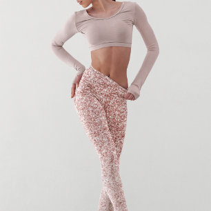 Leggings Un Purpurina rosado moderno ofrece un regalo