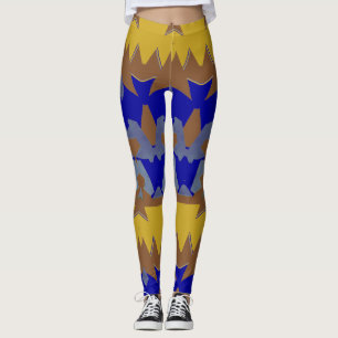 Leggings Un "Ratti_Creative_Arts" moderno sin costuras mult