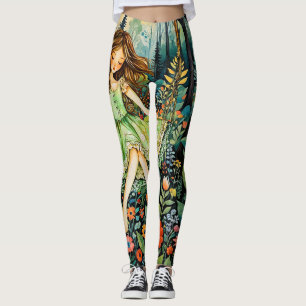 Leggings Un Swing En La Naturaleza Persigue A Los Blues
