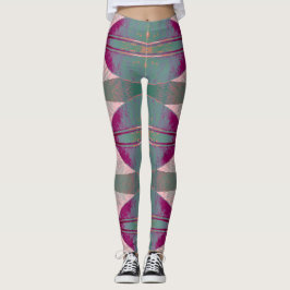 Leggings Un tinte multicolor vibrante "Ratti_Creative_Arts"