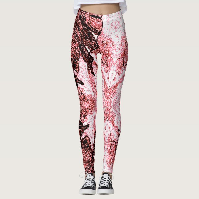 Leggings Un Toque de Rojo (Anverso)