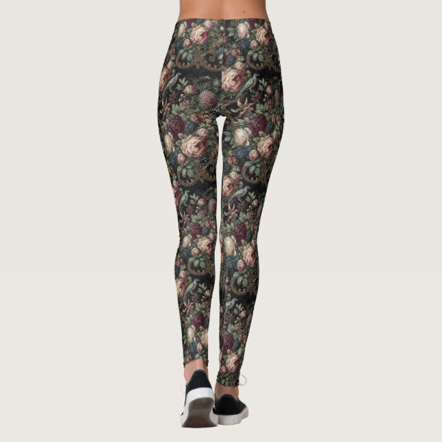 Leggings 🩸 una carta al amor - victoriano gótico (Reverso)