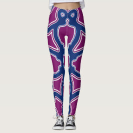 Leggings Una elegante leyenda multicolor "Ratti_Creative_Ar