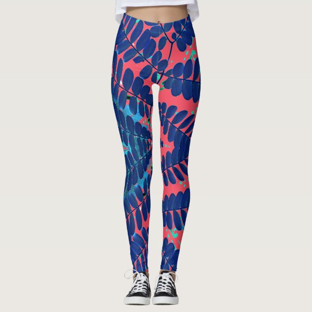 Leggings Una elegante leyenda multicolor "Ratti_Creative_Ar (Anverso)