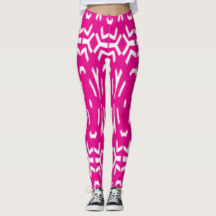 Leggings Una elegante leyenda rosa "Ratti_Creative_Arts"