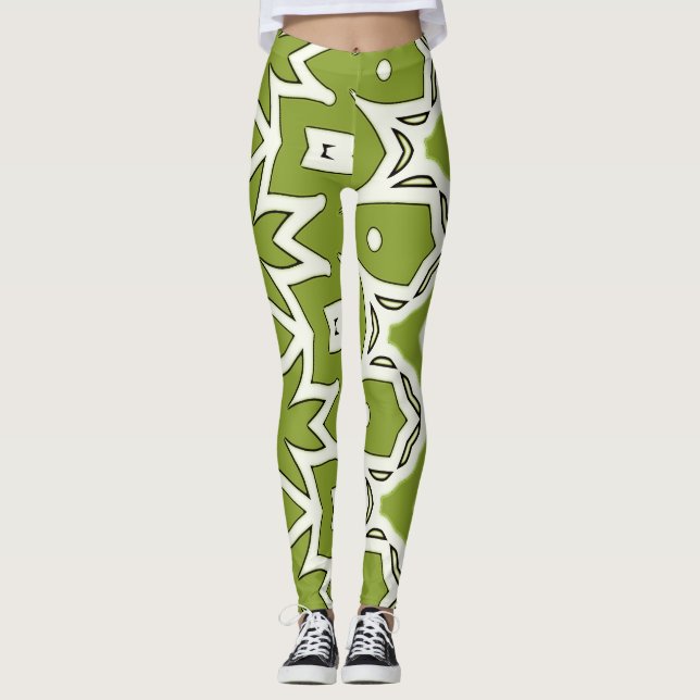 Leggings Una elegante y abstracta leyenda "Ratti_Creative_A (Anverso)