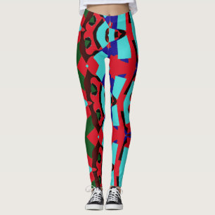 Leggings Una elegante y abstracta leyenda "Ratti_Creative_A