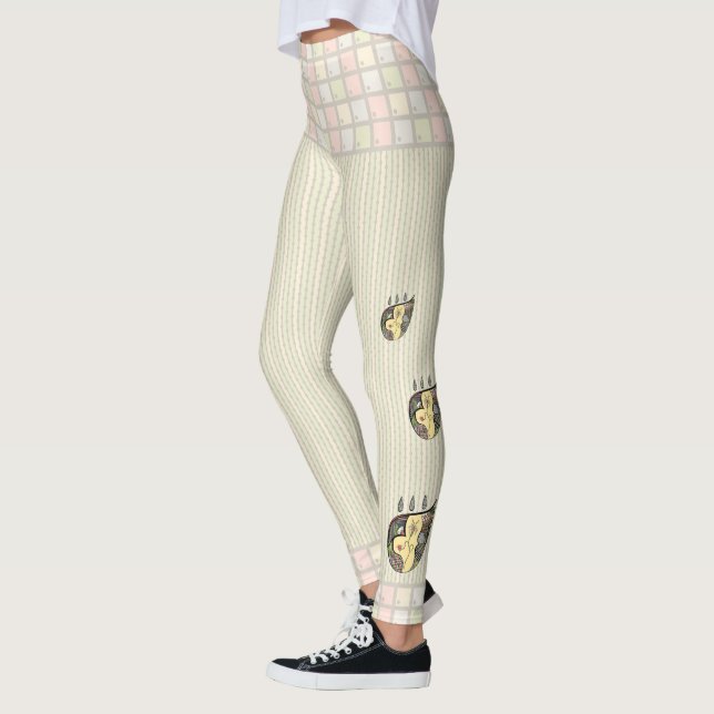 Leggings Una flor dentro de las piernas (Izquierda)