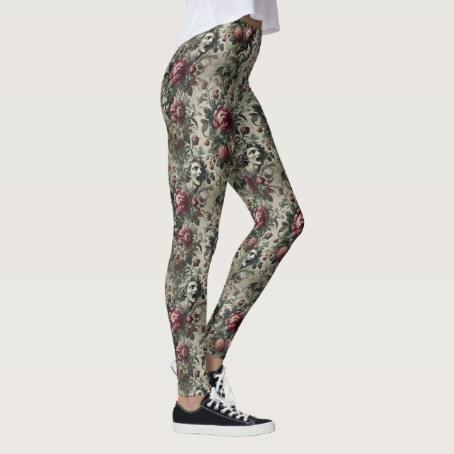 Leggings 🌹 Una herencia hueca - Victoria gótica (Derecha)