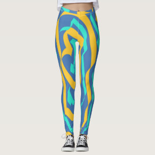 Leggings Una leyenda abstracta "Ratti_Creative_Arts"