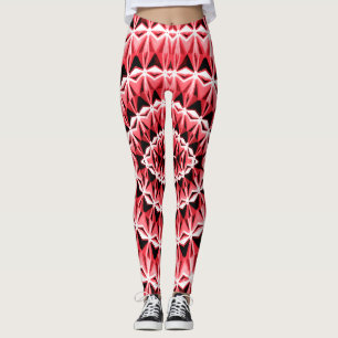 Leggings Una leyenda de arte rojo "Ratti_Creative_Arts"