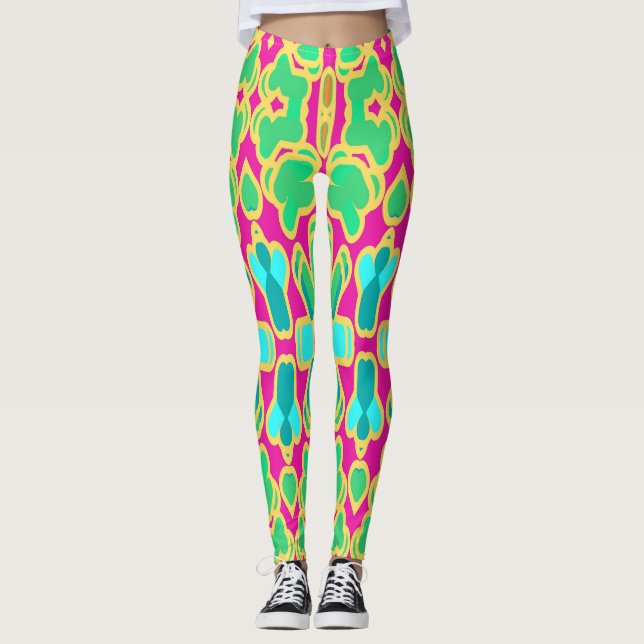 Leggings Una leyenda "Ratti_Creative_Arts" inmaculada (Anverso)