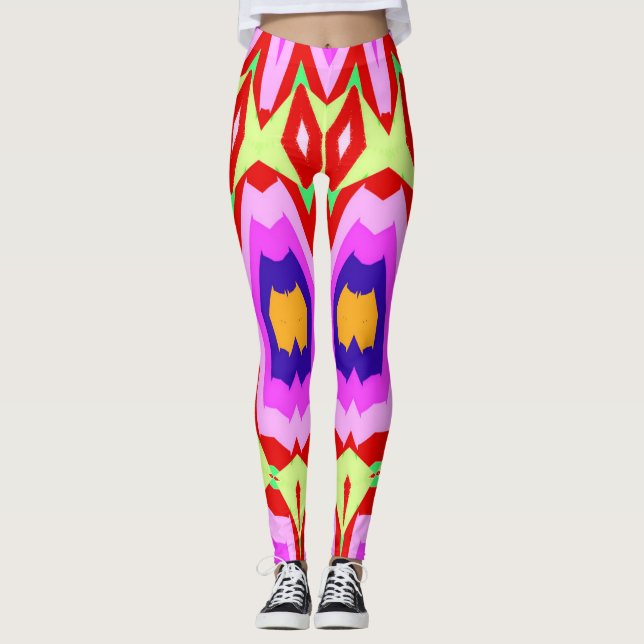 Leggings Una leyenda "Ratti_Creative_Arts" inmaculada (Anverso)