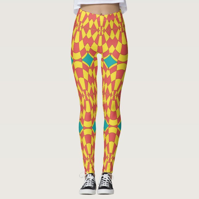 Leggings Una leyenda "Ratti_Creative_Arts" inmaculada (Anverso)