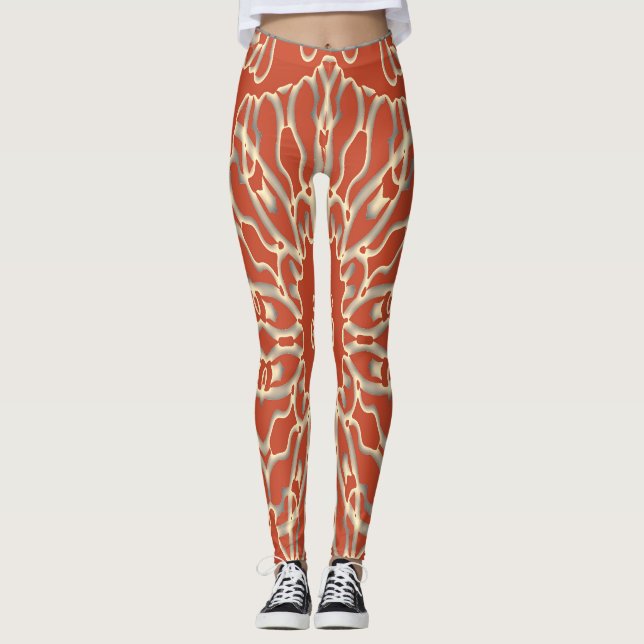 Leggings Una leyenda "Ratti_Creative_Arts" inmaculada (Anverso)