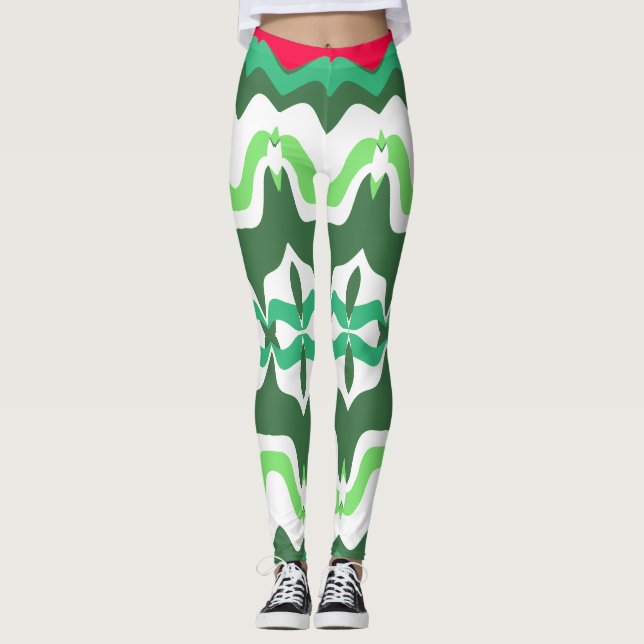 Leggings Una moderna leyenda multicolor "Ratti_Creative_Art (Anverso)