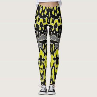 Leggings Una moderna y vibrante leyenda "Ratti_Creative_Art