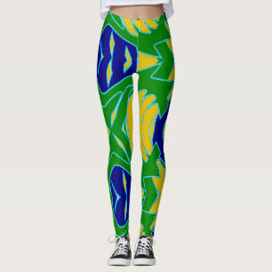 Leggings Una moderna y vibrante leyenda "Ratti_Creative_Art