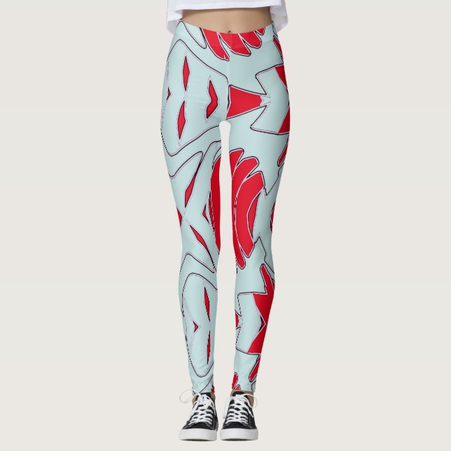 Leggings Una moderna y vibrante leyenda "Ratti_Creative_Art (Anverso)