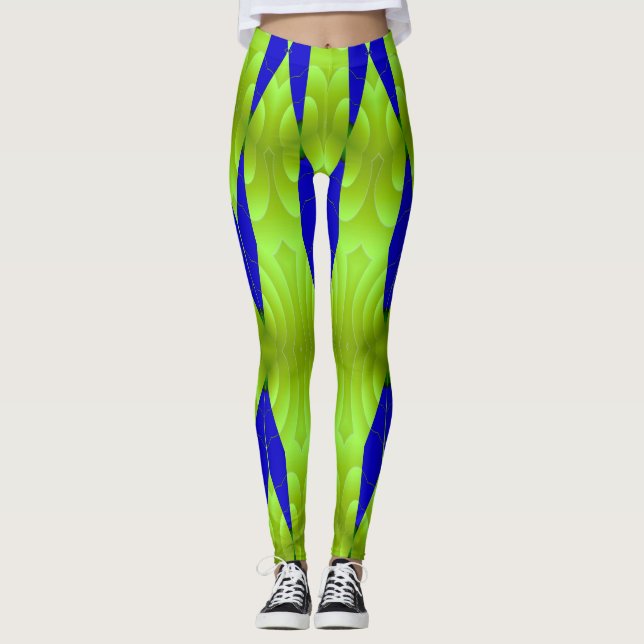 Leggings Una moderna y vibrante leyenda "Ratti_Creative_Art (Anverso)
