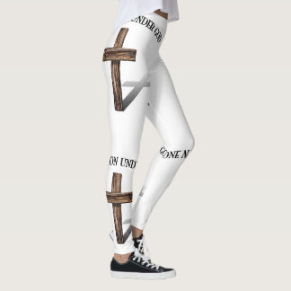 Leggings Una Nación Bajo Dios Con Cruz