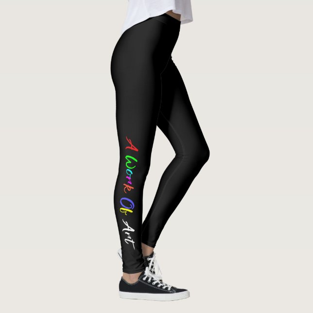 Leggings Una obra de leyendas del "arte" (Derecha)