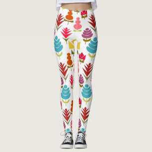 Leggings Una Plétora de Flores