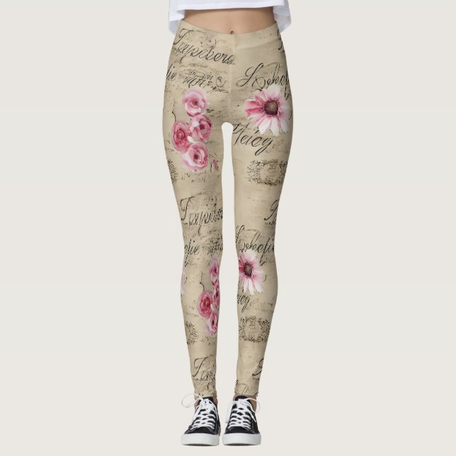 Leggings Una serie de diseño de éfera francesa 20 (Anverso)